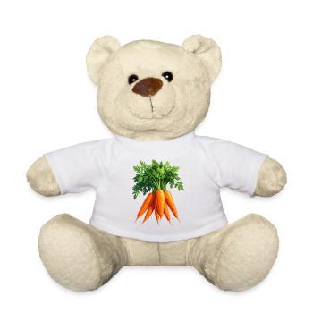 Carottes / Carottes - Nounours - blanc - Devant