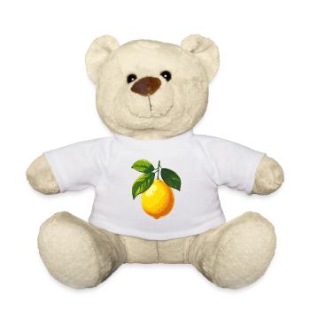 lemon - Teddy Bear - white - Front