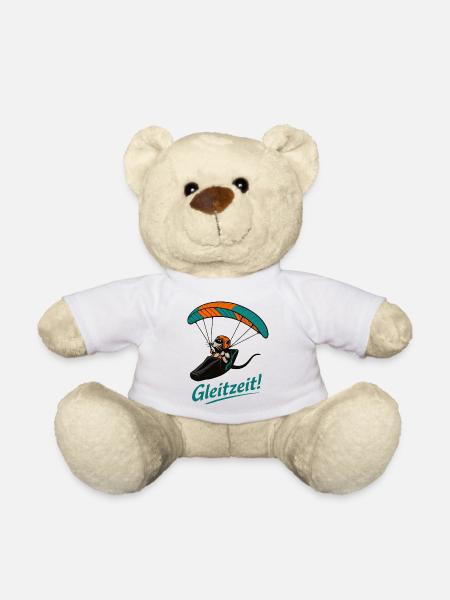 Gleizeit Paragliding Mascot - Teddy - Weiß