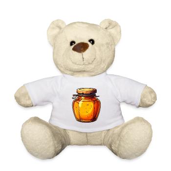 Honey - Teddy Bear - white - Front