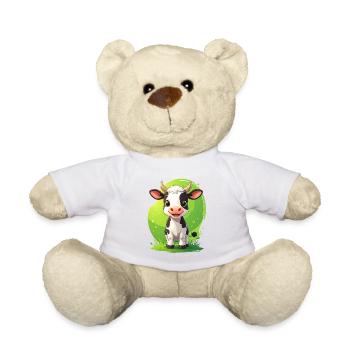 Niedliche Kuh - Teddy - Weiß - Vorne