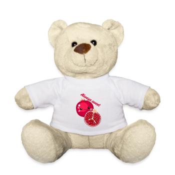 Always Sweet Pomegranate Charm - Teddy - Weiß - Vorne