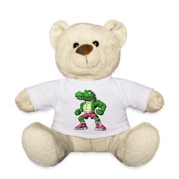 Gym Alligator - Teddy - Weiß - Vorne