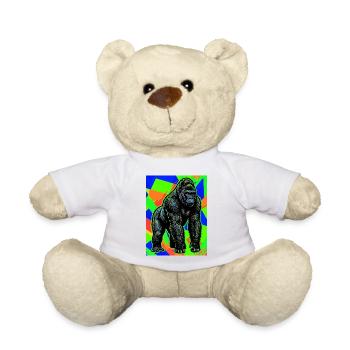Gorilla - Teddy - Weiß - Vorne