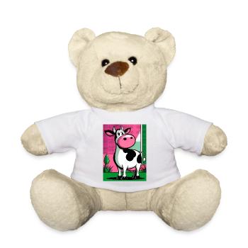 vache - Nounours - blanc - Devant
