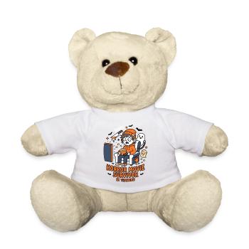Horror Movie Survivor Training Humor - Teddy - Weiß - Vorne