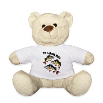 Barsch Angeln - Teddy - Weiß - Vorne