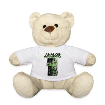 Analog Renaissance Cyberpunk - Teddy Bear - white - Front