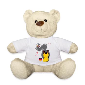 Women's Football - Teddy Bear - white - Front