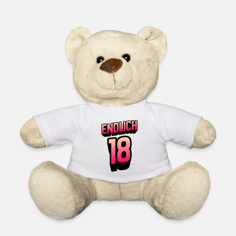 Endlich 18 Gradient Neon - Teddy - Weiß