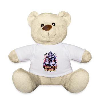 Trick-or-Treat-Pin-up - Teddy - Weiß - Vorne
