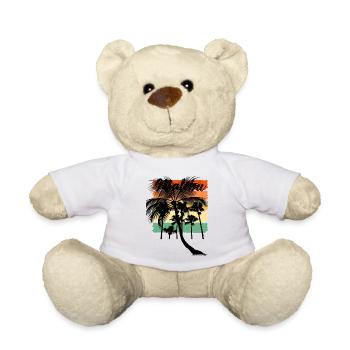 Tropische Palme West-Hawaii - Teddy - Weiß - Vorne