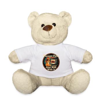 Design Life, suivez simplement le mouvement - Nounours - blanc - Devant