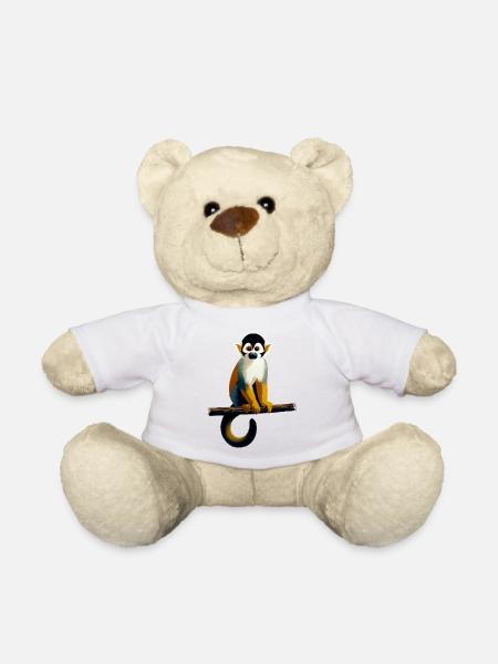 Totenkopfäffchen - Teddy - Weiß