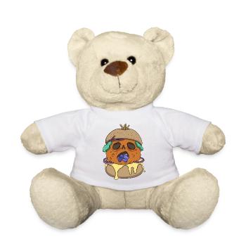 Burger - Grusel Fastfood - Teddy - Weiß - Vorne