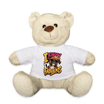 Boxershorts - Teddy - Weiß - Vorne