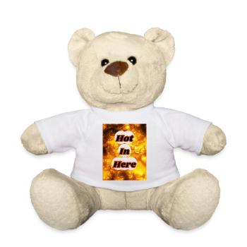Chaud, je suis là - Nounours - blanc - Devant