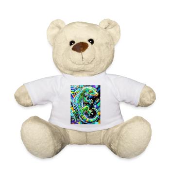 Gecko - Teddy Bear - white - Front
