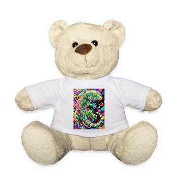 Gecko - Teddy Bear - white - Front
