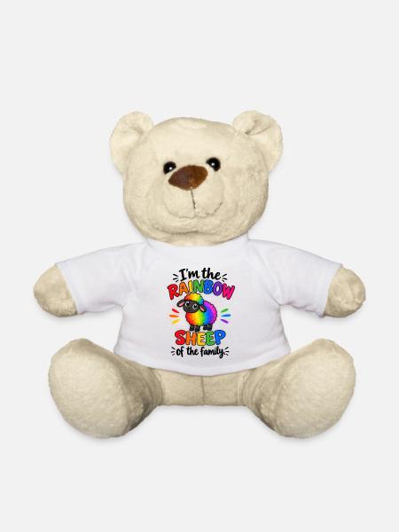 I’m the Rainbow Sheep of the Family - Teddy - Weiß