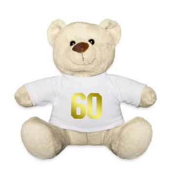 Maillot 60 numéros - Nounours - blanc - Devant