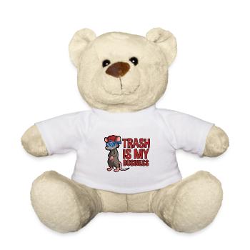 Opossum Design für Possum Fans und Opossum Fans - Teddy - Weiß - Vorne