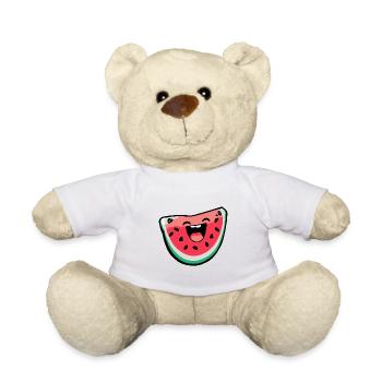 Watermelon Comic - Teddy Bear - white - Front