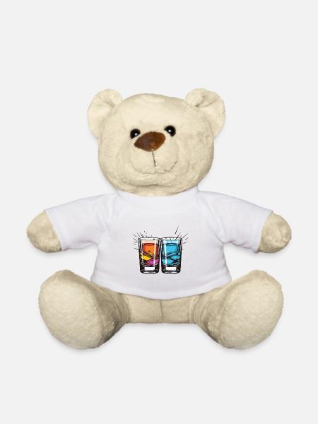Tequila Glas - Teddy - Weiß