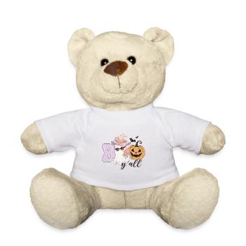Halloween Boo y all - Nounours - blanc - Devant
