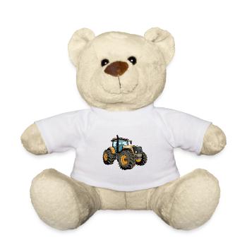 Symbole du tracteur - Nounours - blanc - Devant