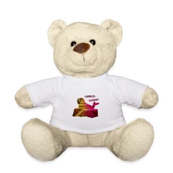 Disco Retro Seal - Nounours - blanc - Devant
