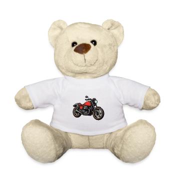 Motard Motard - Nounours - blanc - Devant