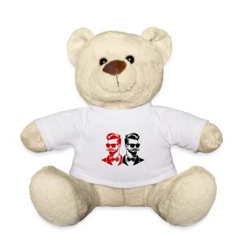 Équipe de marié de célibataire - Nounours - blanc - Devant