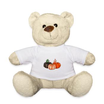 Citrouille - Nounours - blanc - Devant
