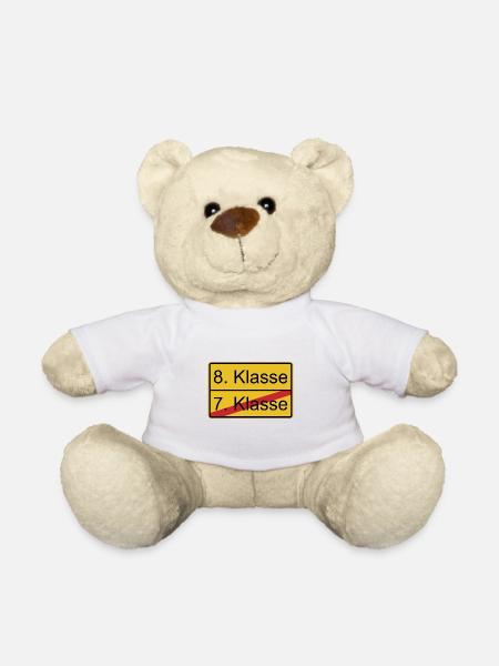 8. Klasse nicht 7. Klasse - Teddy - Weiß