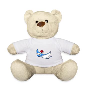 Ray Comic Noël - Nounours - blanc - Devant