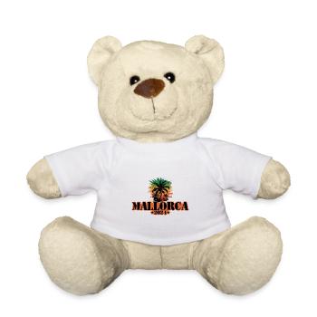 Mallorca 2024 Team Palmen Bunt - Teddy - Weiß - Vorne