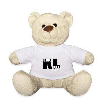 RLRRLRLL Drums Paradiddle - Nounours - blanc - Devant