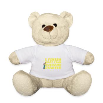 Maler und Lackierer, der Beste und Nervigste Beruf - Teddy - Weiß - Vorne