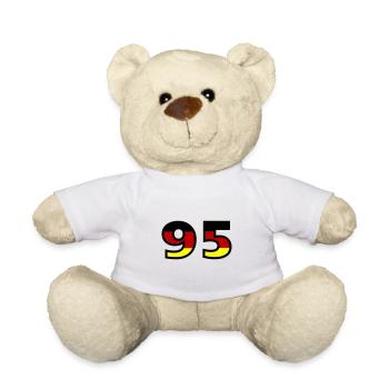 Maillot Allemagne numéro 95 - Nounours - blanc - Devant