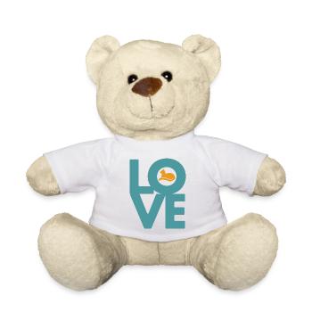 Cadeau de chat d'amour pour le propriétaire de l'animal - Nounours - blanc - Devant