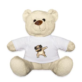 Dab dog dance - Nounours - blanc - Devant