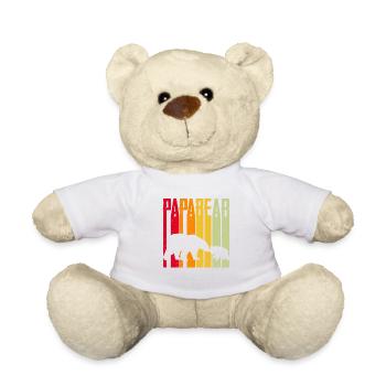 Papa Bear - Teddy - Weiß - Vorne