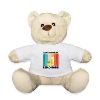 Lemonade Lemon Lemonade Lemonade Lemonade Stand Design - Teddy Bear - white - Front