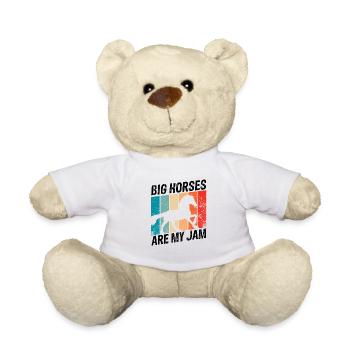 Conception Clydesdale pour clydesdale Riders - Nounours - blanc - Devant