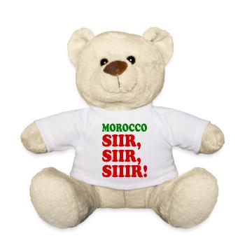 Maroc - Nounours - blanc - Devant