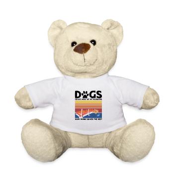 Sports nautiques pour chiens et sports nautiques pour chiens - Nounours - blanc - Devant
