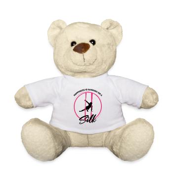 Aerial Silk Circus for Aerial Silk Performers - Teddy Bear - white - Front