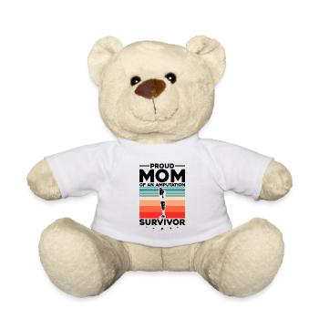 Conception de jambe bionique pour prothèses de jambe - Nounours - blanc - Devant