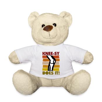 Knee-sy does it! - Teddy - Weiß - Vorne